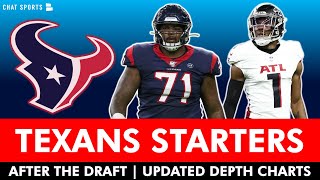 Houston Texans Depth Charts After 2024 NFL Draft | Predicting Texans Starters For 2024 Season