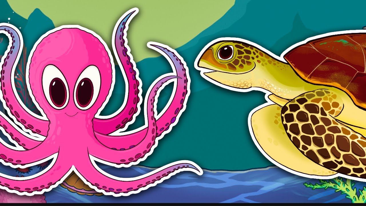 Sea Animal Guessing Game for Toddlers! Kids Learning Videos YouTube