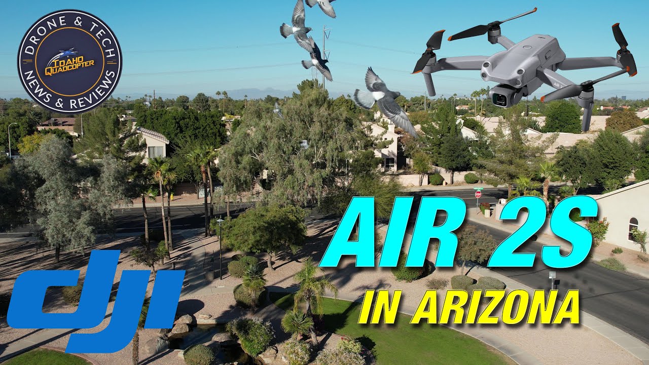 DJI Air 2S in Tempe Arizona A Tour Around The Neighborhood YouTube