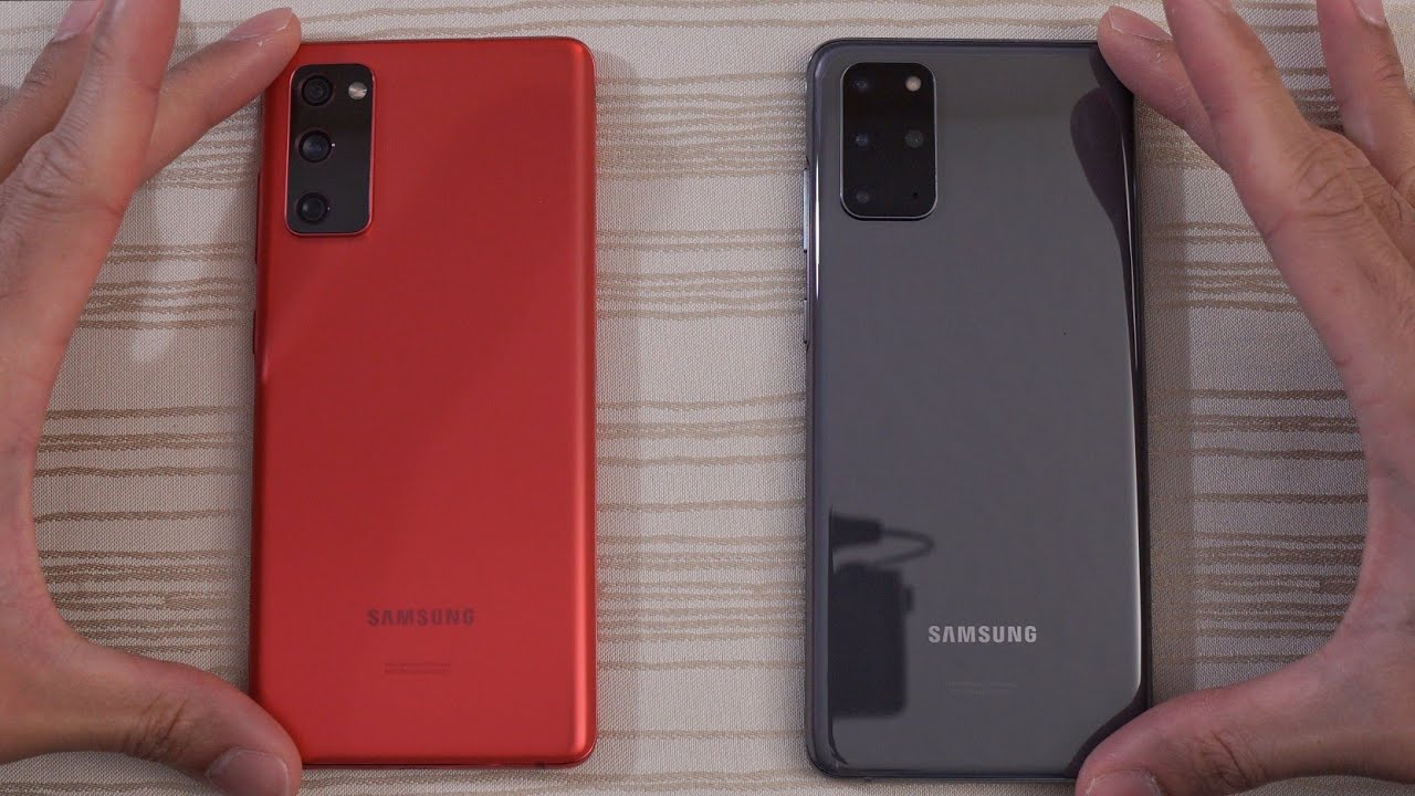 Samsung Galaxy S20 FE vs Galaxy S20 Plus - Speed Test! 