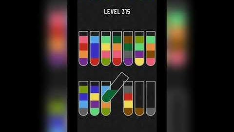 Water sort puzzle level 315
