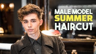 BEST Male Model Summer Haircut & Hairstyle | Mens Hair | BluMaan 2018 -  YouTube
