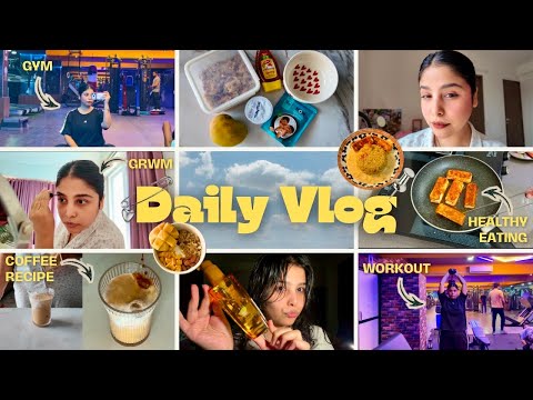 Lights went out during storm⛈️ COLD COFFEE RECIPE!☕️ | R VLOG #vlog