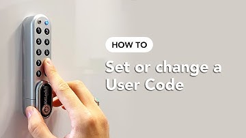 How To: Set or Change a User Code - KitLock by Codelocks
