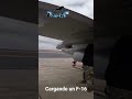 Recarga de un aF-16, entrenando Halcones . #aeroar #defensanacional #f16v #military