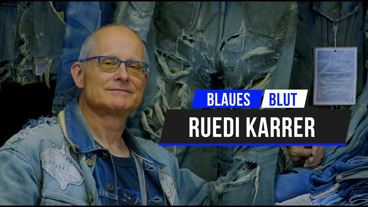 Blaues Blut - Ruedi Karrer - Jeansmuseum Zürich