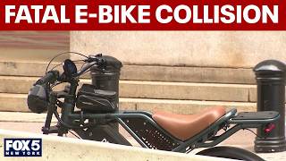 Teen on e-bike dies in collision with SUV in Manhattan, NYPD says