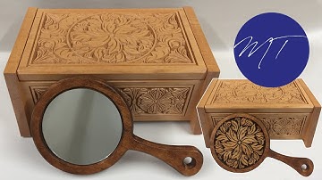 Het maken van een paradijselijke handspiegel | Michael Tylers GRATIS project van de maand | Vectric