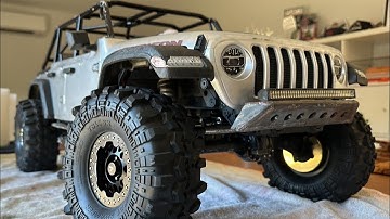 HOW TO: scx6 servo on axle 4 link