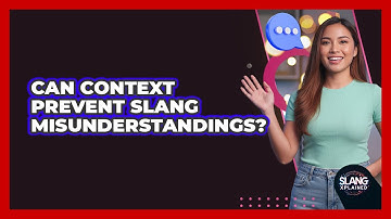 Can Context Prevent Slang Misunderstandings?