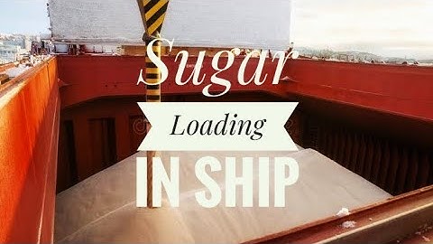 Loading Sugar In ship |Brazil| Sugar |Cargo ship|Bulk|