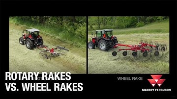 MF ROTARY RAKES VS. WHEEL RAKES