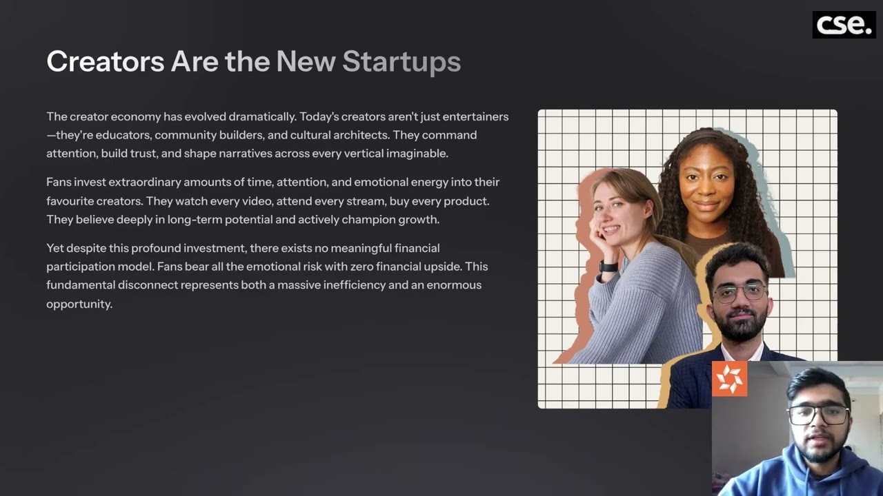 Pitch || Creator Stock Exchange