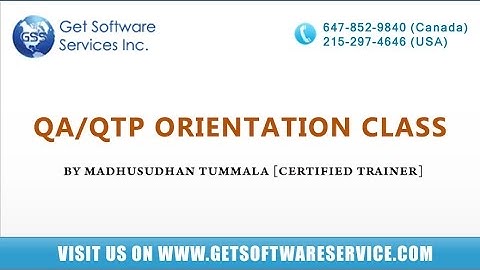 Software Testing Training | QA Training | Software Testing Course - Day 1