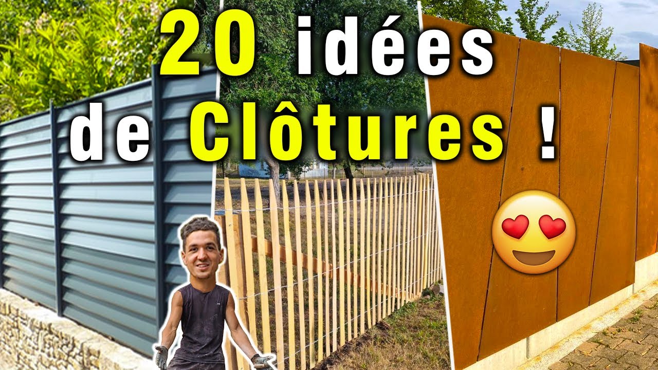 Quelles Clôtures choisir? (pour gagner en Sécurités et Intimité)