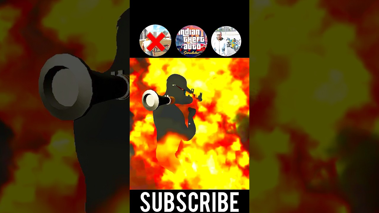 Franklin Tractor Vs Rocket Launcher Challenge 💀🔥 IBD3D Vs ITA Vs GTIV