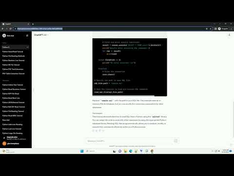 python read sql file