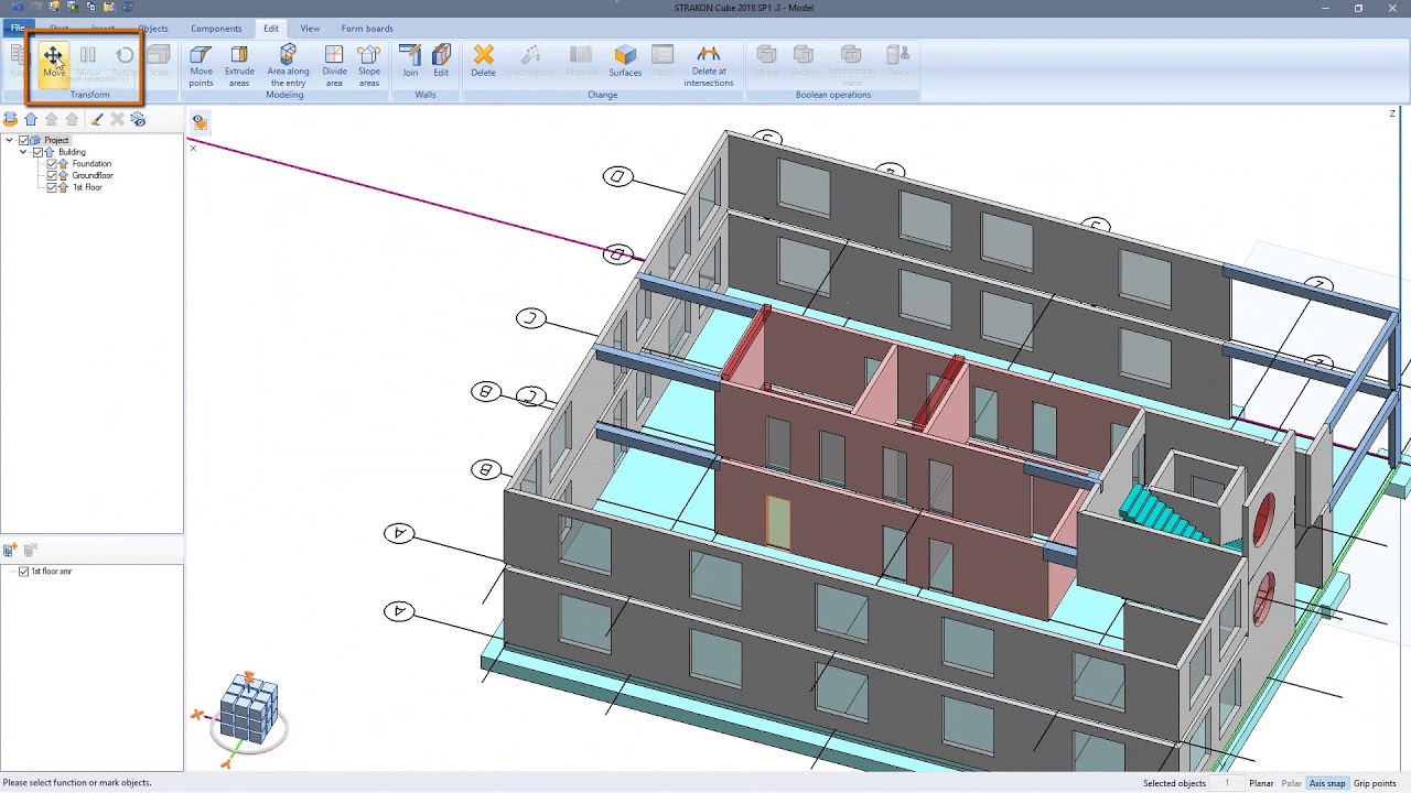 Strakon Examples STRAKON 2018 - From 3D model to 3D plan - BIM structural design for the ...