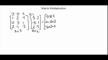 Chapter 12-2 video 3: Matrix Multiplication example 2