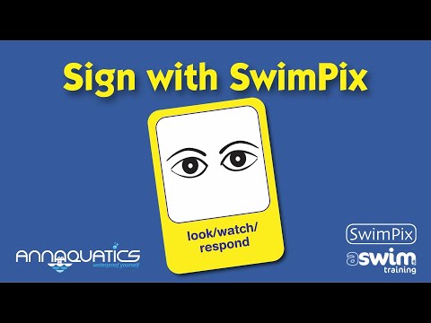 Sign with SwimPix 