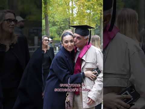 Oops, just a little dust in my eye 🥹🎓 #EDHEC #graduation #family #proud