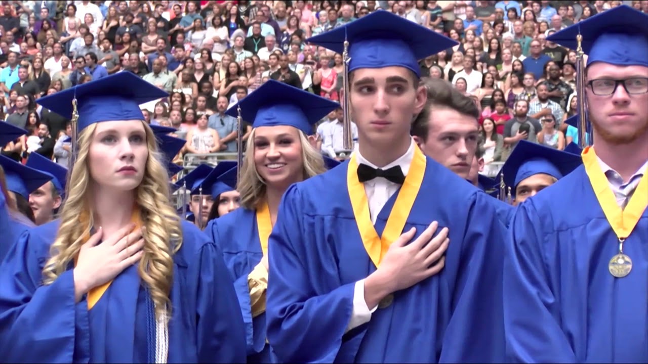 Sandra Day O'Connor high school graduation ceremony 2017 YouTube
