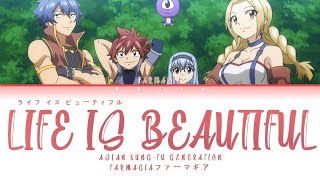 Farmagia Opening Asian Kung-Fu Generation - Life Is Beautiful Lyricskanromeng