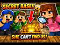 JJ and Mikey Built a SECRET BASE… and GOT CAUGHT! 😱