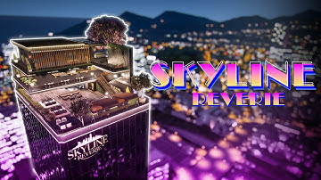 [FIVEM ]Skyline Reverie MLO | Ultimate FiveM Rooftop Resort Bar Lounge  | Tebex Download