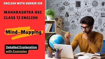 Mind Mapping | Maharashtra HSC Klas 12 Engels | Uitgelegd met voorbeelden | Engels met Sudhir Sir