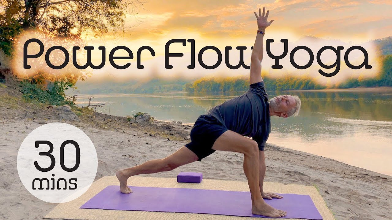 Power Yoga with Paul Selvey FREE 30 min sample Vinyasa class YouTube