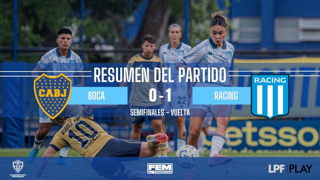 Boca 0-1 Racing: El gol histórico de Agostina Holzheier que metió a la Academia en su primera final