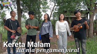 Download Lagu Lia dan Nia, Kereta Malam...!!! cover video pengamen cantik suara merdu MP3