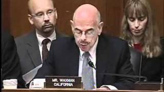 Ranking Member Waxman's Opening Statement at Markup on H.R. 910