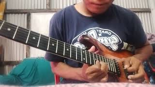 Guitar shredding lick exercise