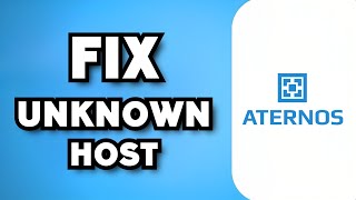 How To Fix Unknown Host Minecraft Server Aternos (2025 Guide)