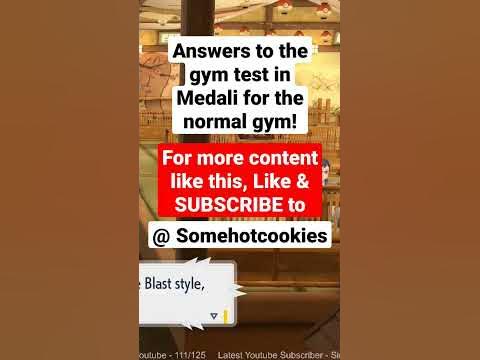 Answers to the Medali normal type gym test! #pokemonviolet #shorts