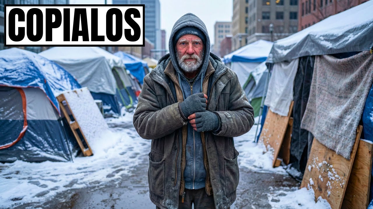 Cómo las Personas SIN HOGAR se mantienen Abrigadas en Minneapolis a -18 °C
