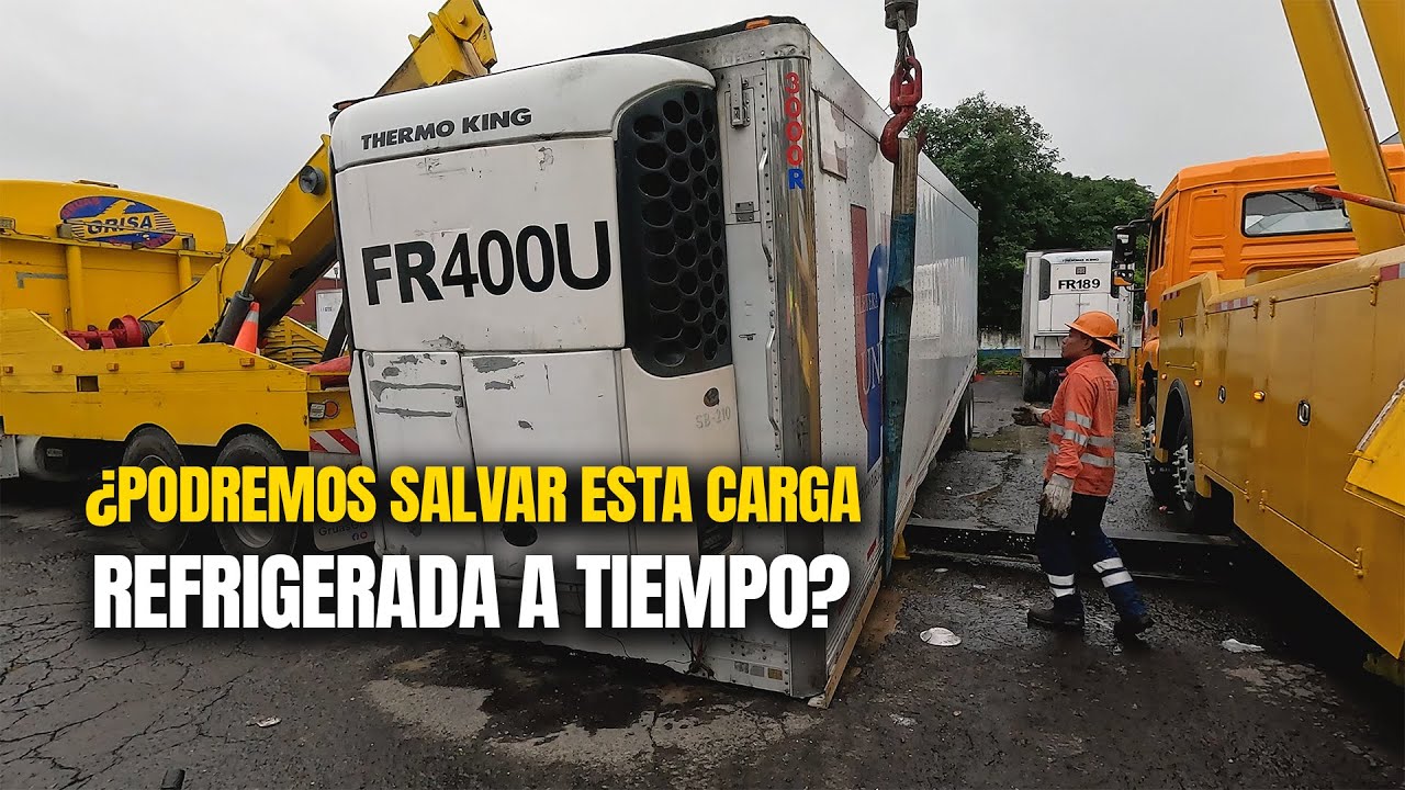 ¿Podremos salvar esta carga refrigerada a tiempo? ⏳🍧