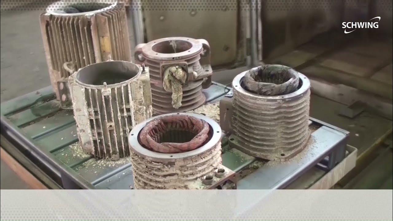 SCHWING MaxiClean Thermal Cleaning of Stators from Electric Motors