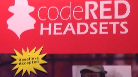 SHOT Show 2015 - Code Red Headsets