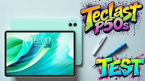 Teclast P50S – Android 14 tablet with 10.95" screen and 128 GB!