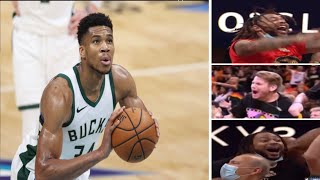 Fans COUNTING on Giannis Free Throw COMPILATION!