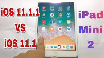 iOS 11.1.1 vs iOS 11.1 speed test on iPad mini 2 | Geekbench test