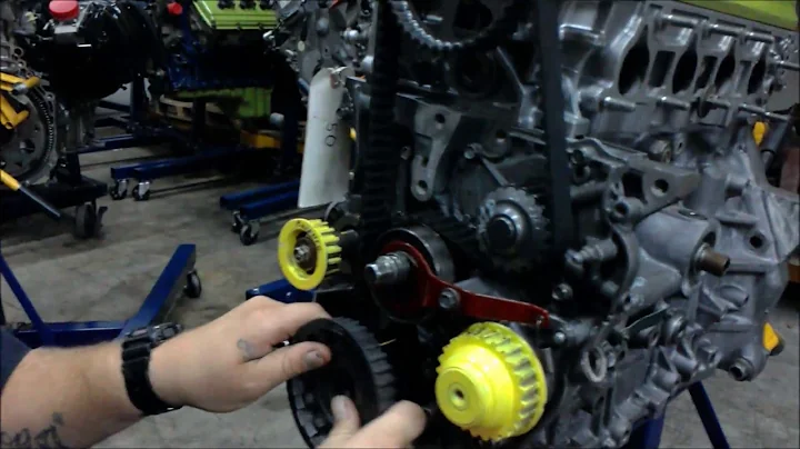 timing belt on a 2000 honda accord 2.3liter