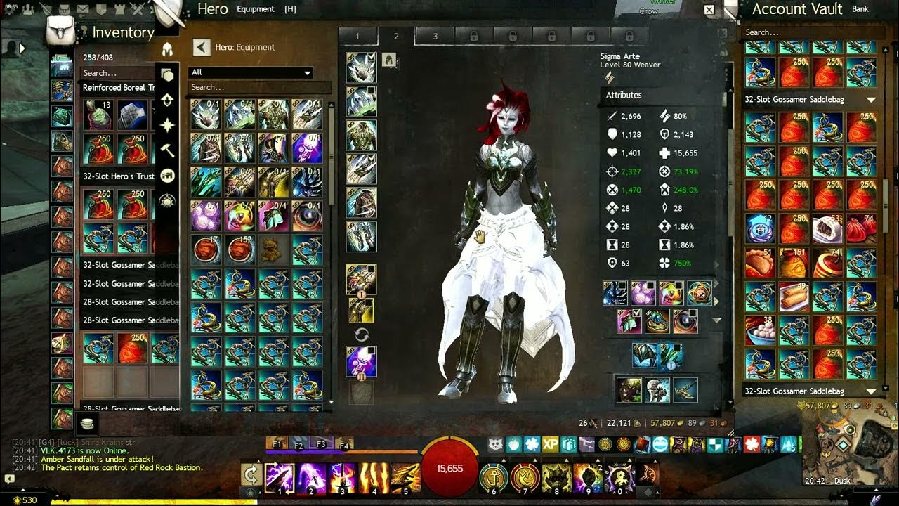 GW2 Lunar Festival 2024 Opening 16500 Lucky Red Bags YouTube