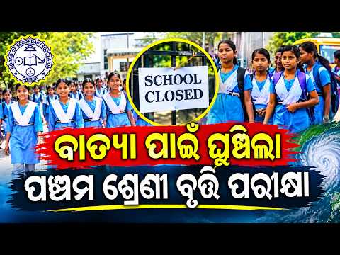 ବର୍ଷା-ବାତ୍ୟା ପ୍ରଭାବ: ସ୍କୁଲ ବନ୍ଦ, ପରୀକ୍ଷା ସ୍ଥଗିତ ll FOCUS PLUS ||