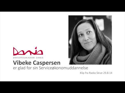 Vibeke Caspersen - Serviceøkonom (radiointerview)