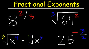 Fractional Exponents Fractional Exponents
