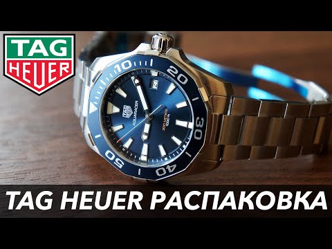 Video: Ručni Sat Tag Heuer Aquaracer Nightdiver U Najboljem Je Položaju Opušteni Luksuz